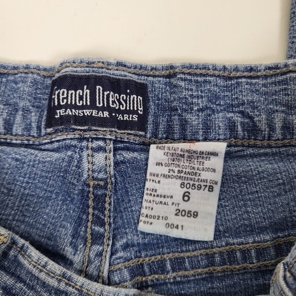 90's Mom Jean ultra high rise tapered light wash French Dressing - Picture 5 of 9